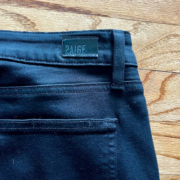 PAIGE HOXTON SKINNY JEANS - size 29. Black - Picture 9 of 9